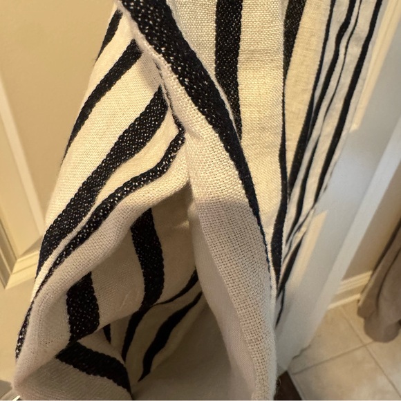 St Agni Striped Black and White Maxi Dress | S - Picture 9 of 10